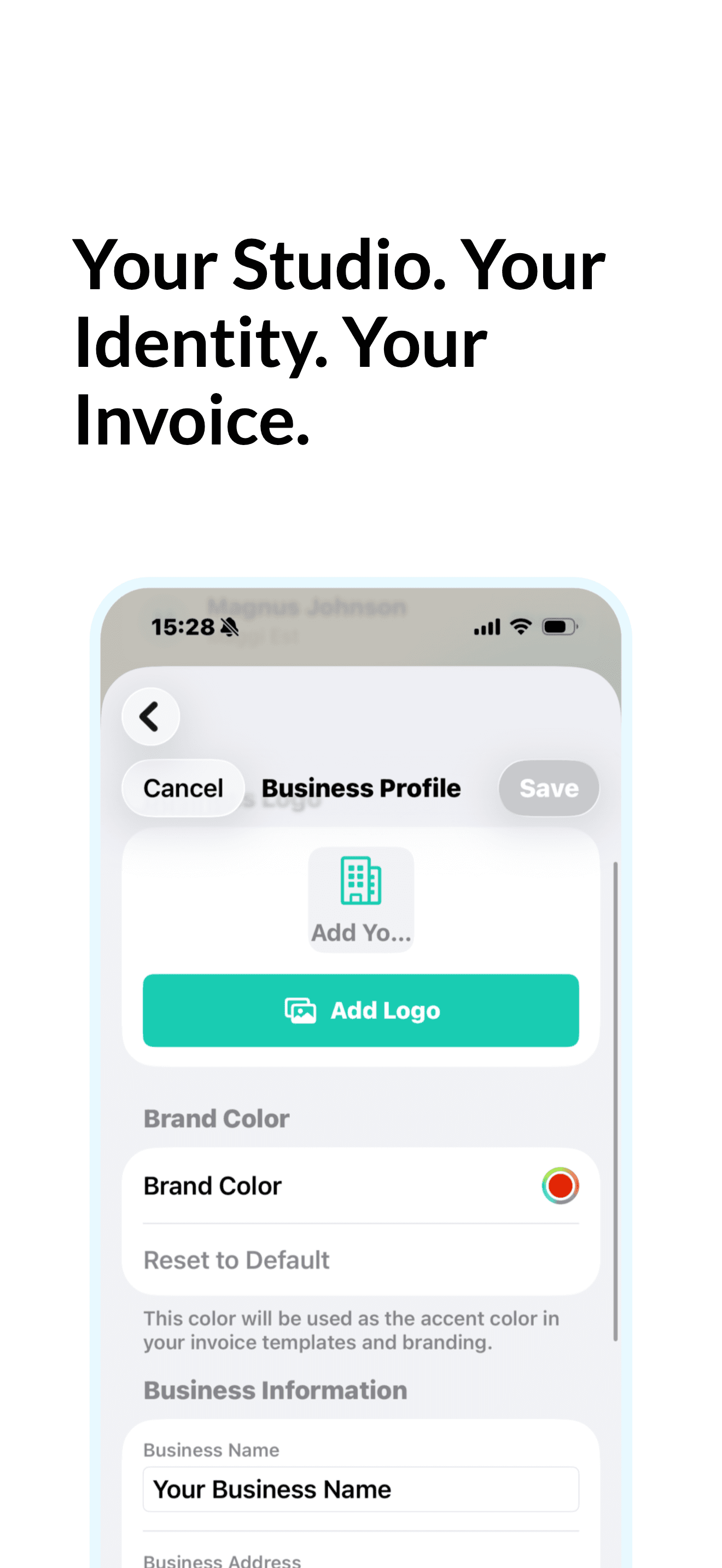 Professional invoices, made simple.