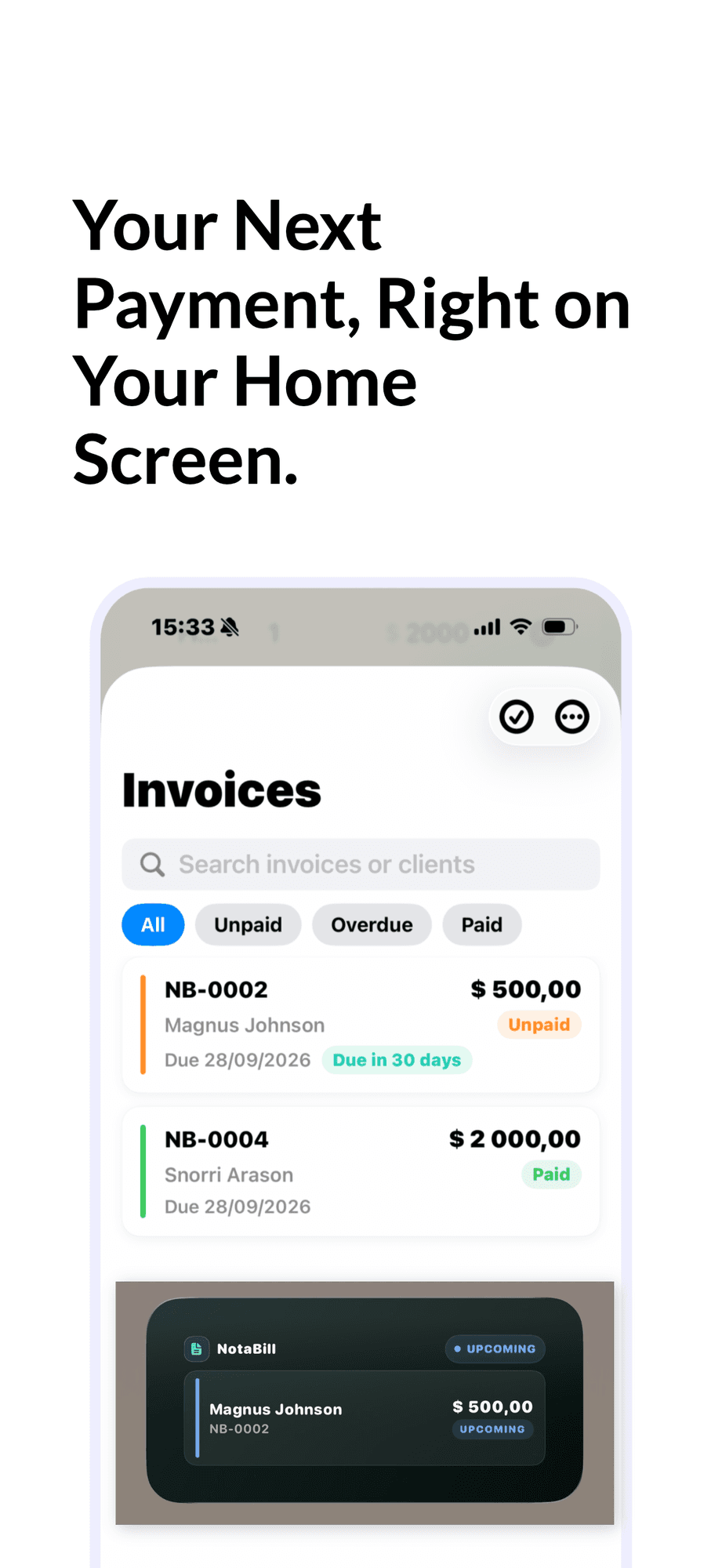 Keep client and artwork details together.