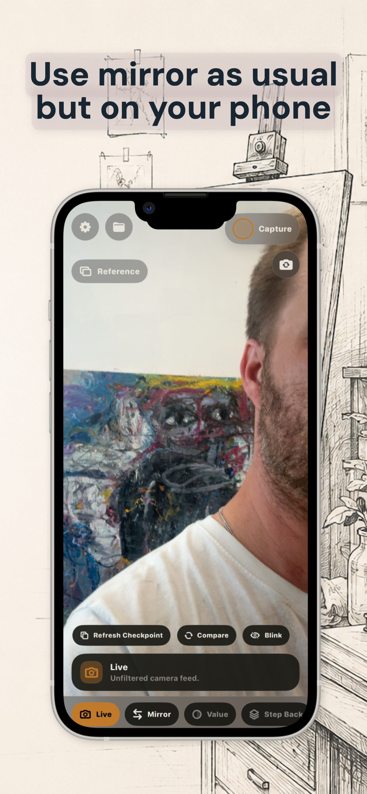 Painting Mirror studio mode screenshot 07